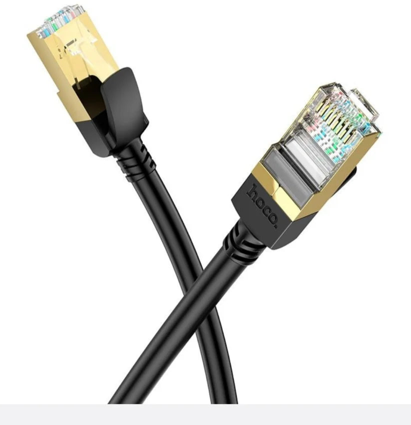Hoco 1m Anti-interference Pure Copper CAT6 Ethernet Cable - US02