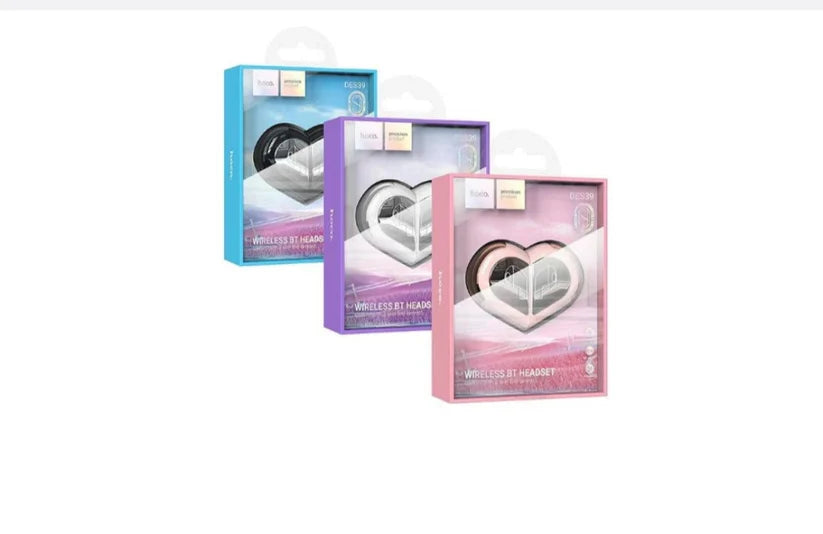 Hoco DES39 Heart Shaped Wireless BT Headset