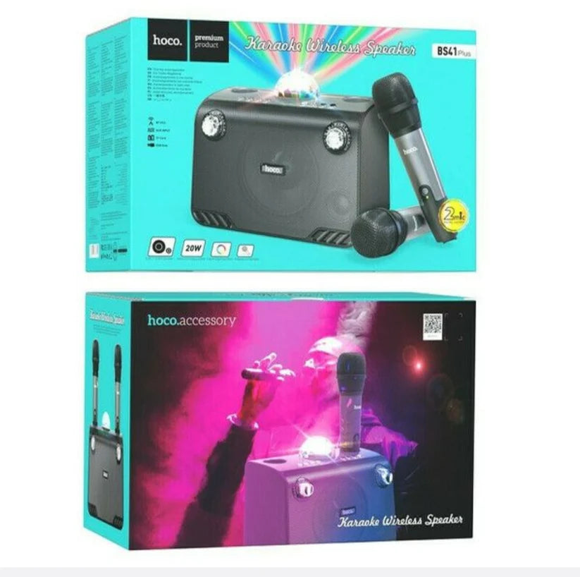 Hoco BS41 Plus Premium Double Mic Karaoke BT speaker