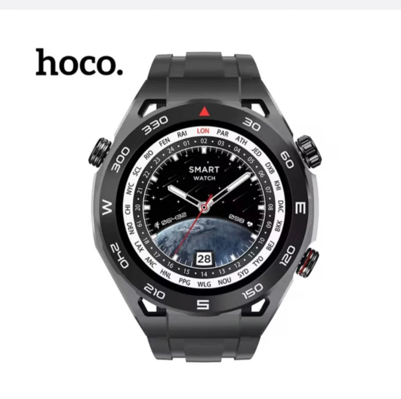 Hoco Y16 Smart Watch - Bluetooth Call - Heart Rate & Sp02 Monitor