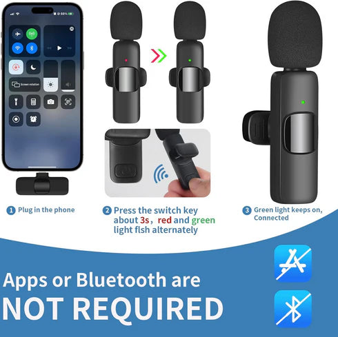 Wireless Lavalier Microphone