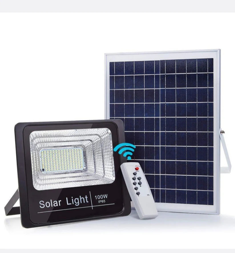 Hoco Solar Led Light -100watt-Black
