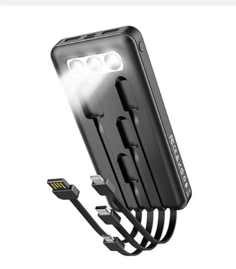 Hoco. J77 10,000 Mah Power Bank with Cable