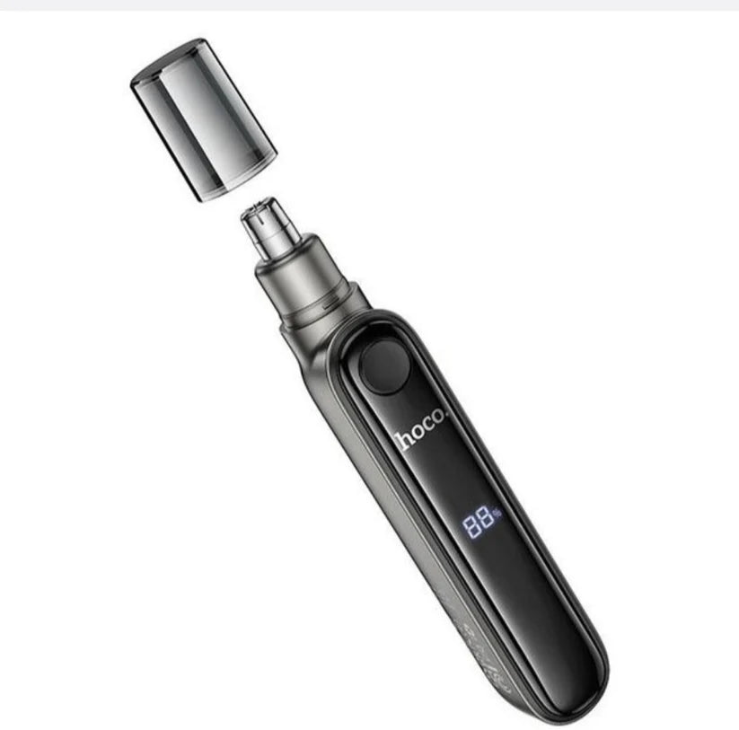 Portable Nose Hair trimmer with display Hoco HP33 Black PB