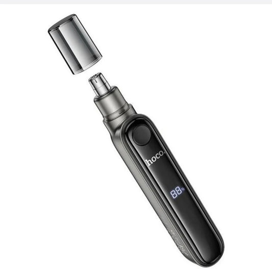 Portable Nose Hair trimmer with display Hoco HP33 Black PB