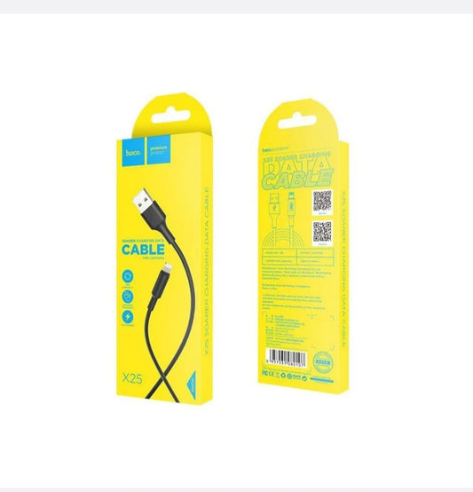 Hoco Cable USB to iPhone-USB X25 Soarer Charging Data Sync