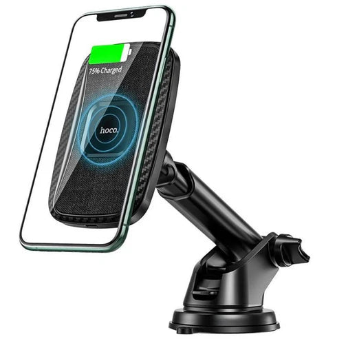 Hoco CA75 Magnetic Wireless Fast Charging Car Phone Holder