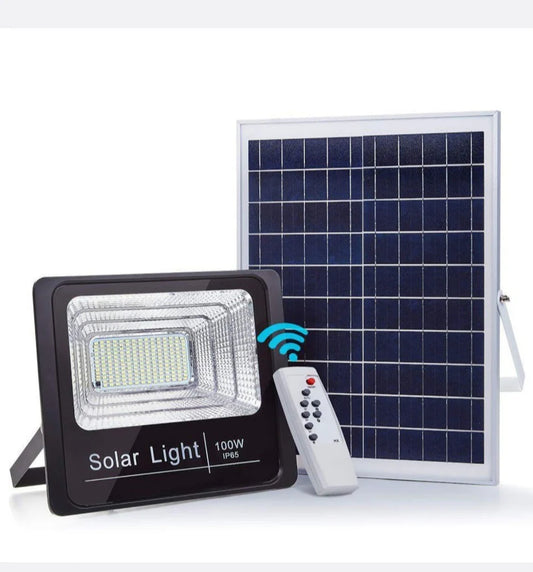 Hoco Solar Led Light -100watt-Black